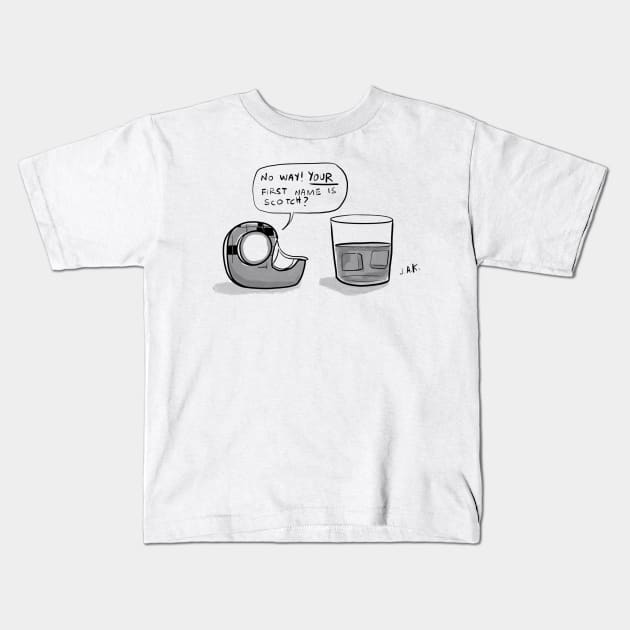 Scotch Kids T-Shirt by JAK